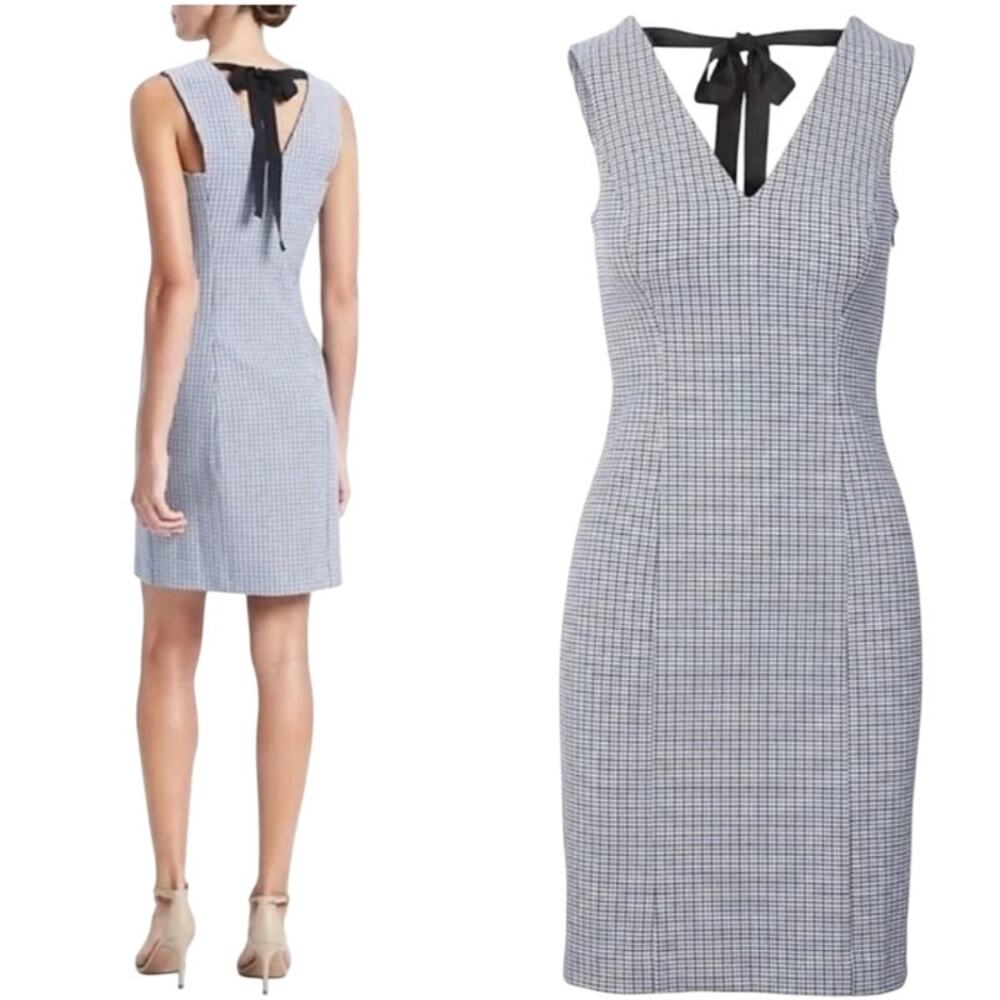 Banana Republic Black and White Mini Dress